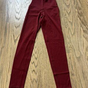Aerie Burgundy Leggings